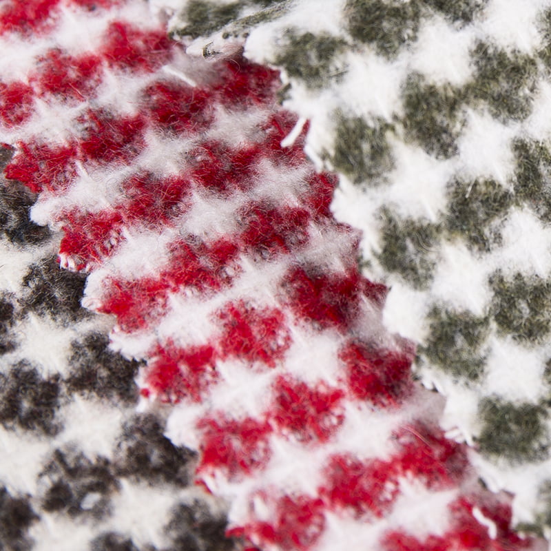 แปรงเพชรขนาดเล็กลายสก๊อตผ้าขนสัตว์ทวีดสำหรับเสื้อโค้ท 2252