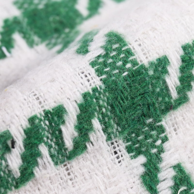 Brush Check Chanel Plaid Tweed Fabric สำหรับเครื่องแต่งกาย 2262
