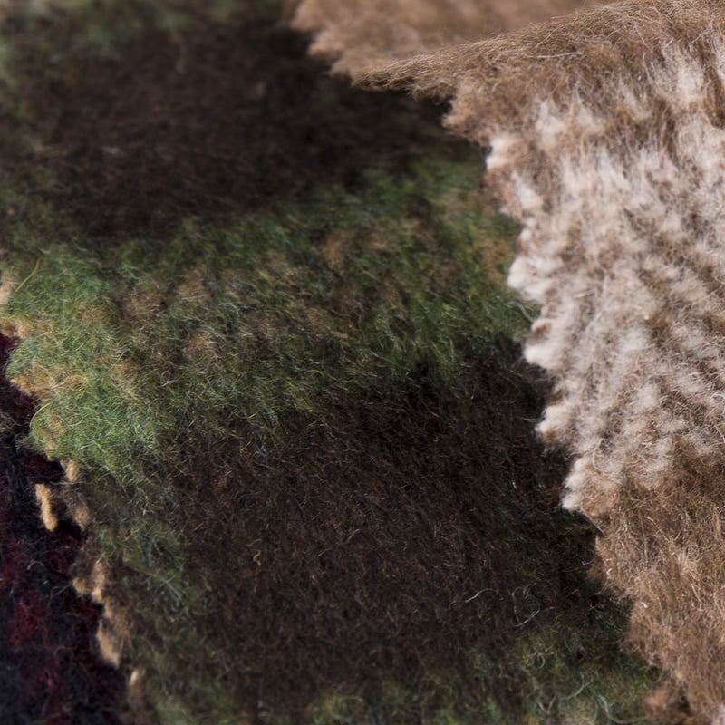 แปรงหนาลายสก๊อตลายก้างปลาผ้าตาหมากรุก 10% ขนสัตว์ 90% ผ้าทวีดโพลีเอสเตอร์ 2758