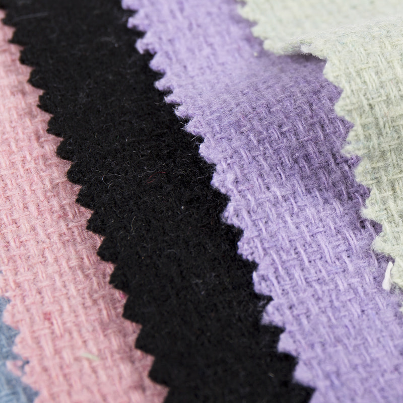 ผ้าทวีดครอสวูลสำหรับเสื้อโค้ทผู้หญิง 2815