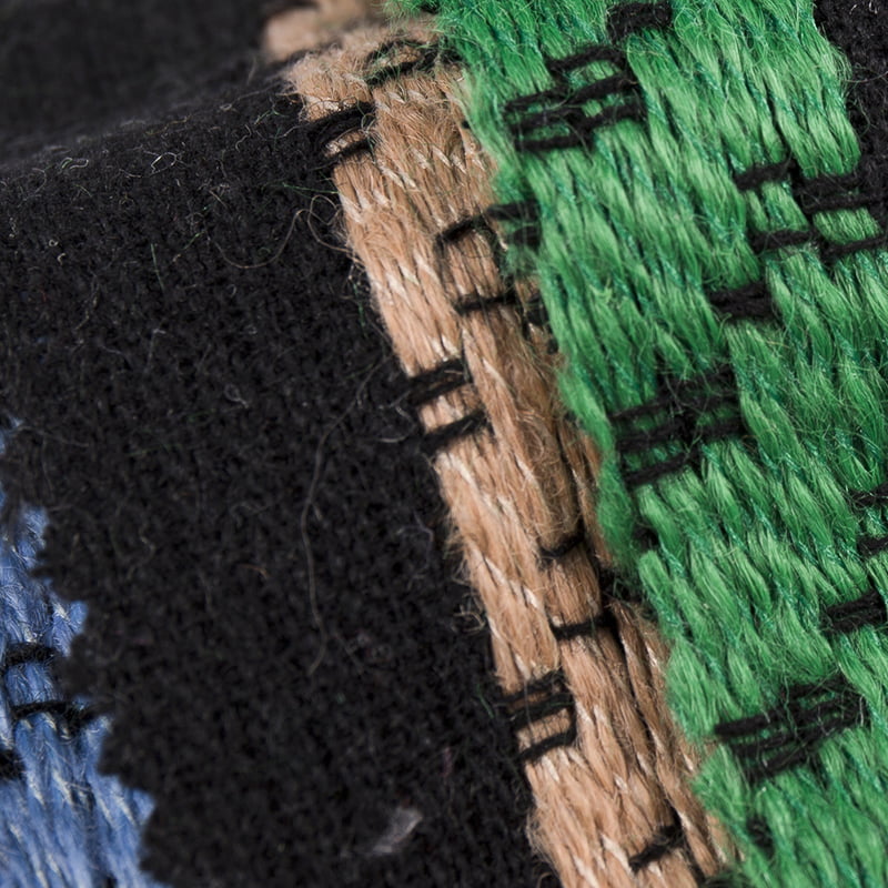 ผ้าทวีต Jacquard ลายนูนก้อนใหญ่ 3100