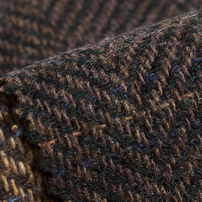 ผ้า Jacquard ลายสก็อตโพลีเอสเตอร์ Herringbone 3271