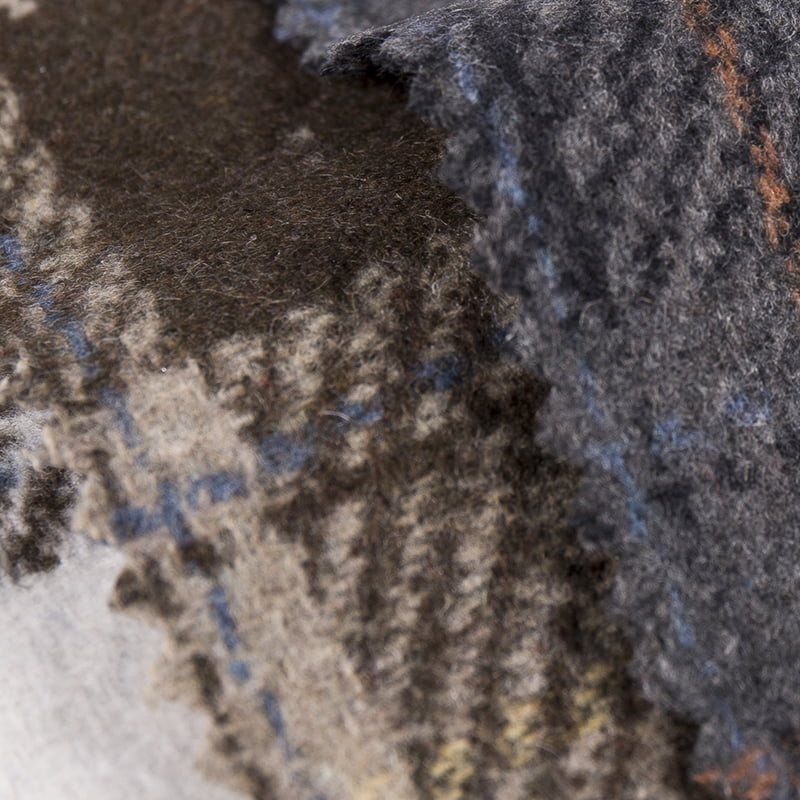 ผ้าทวีดลายสก๊อตผ้าขนสัตว์หลากสีสำหรับเสื้อโค้ท 3496