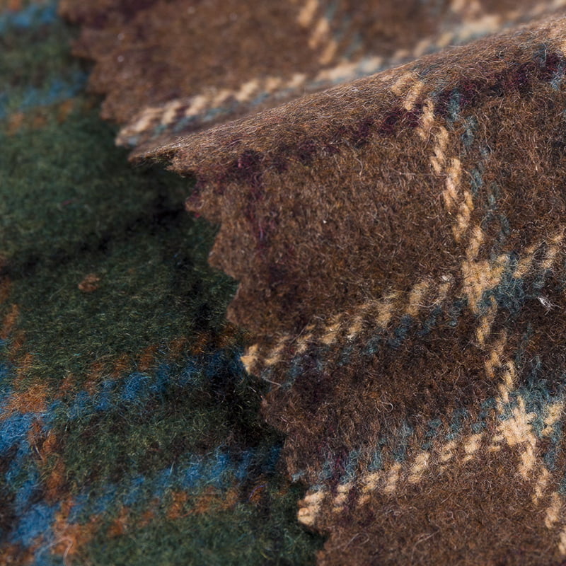 ผ้าสไตล์ Jacquard คาวบอยลายสก๊อตสำหรับหมวกและเสื้อผ้า 3539