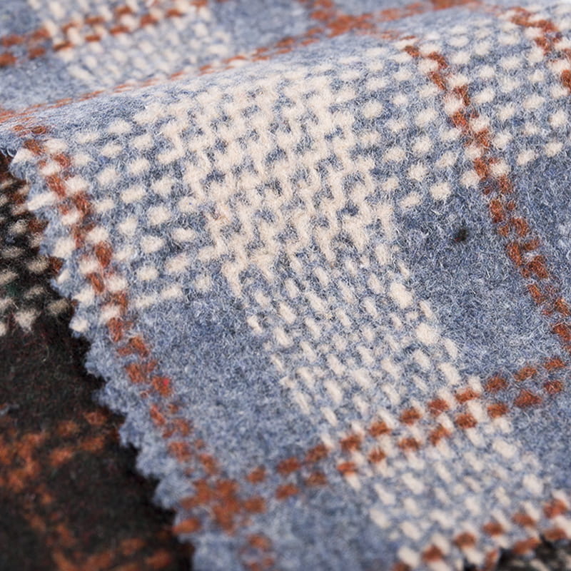 เส้นประลายสก๊อตแฟชั่นสไตล์ผ้าขนสัตว์ผ้าทวีดสำหรับฤดูหนาว 3497