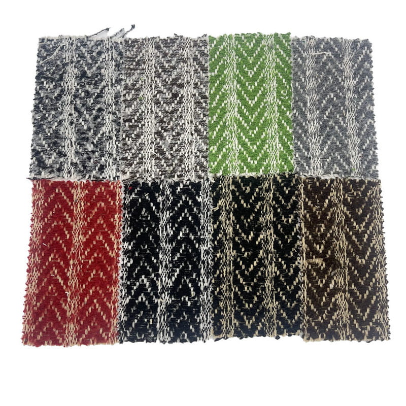 แปรงเท็ดดี้ลายก้างปลาผ้าทวีด Jacquard ขนสัตว์ 3467